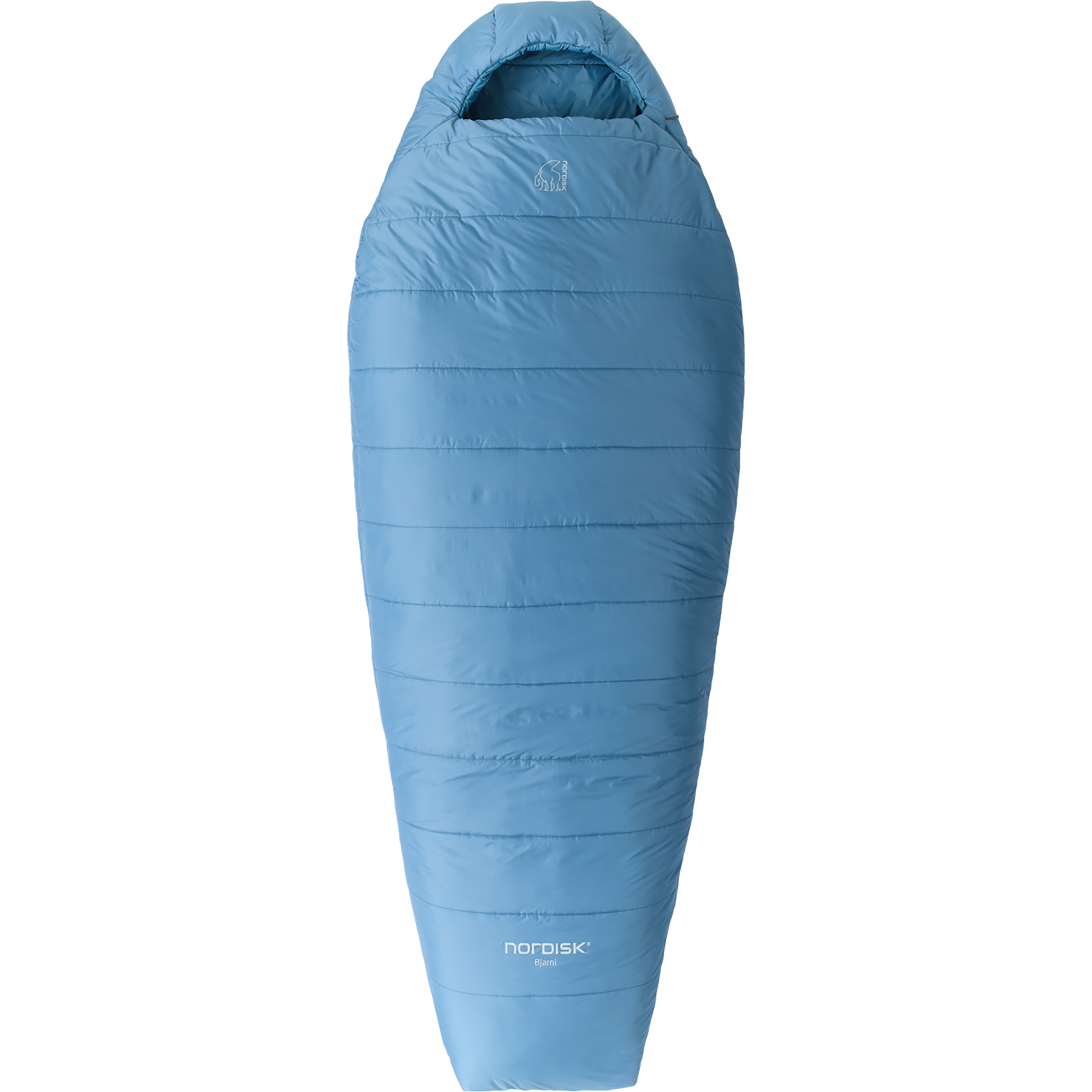 Nordisk Bjarni ±0° Wide Mummy Schlafsack Kunstfaserschlafsäcke blau Größe max. 190cm Camping Wasserabweisend