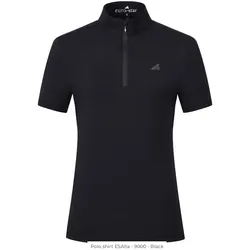 Euro-Star Damen Funktionshirt half Zip Poloshirt ESAlta black, Größe: XL