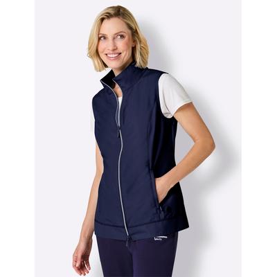 Sweatweste CATAMARAN, Damen, Gr. 48, blau (marine), 100% Polyester, unifarben, Westen