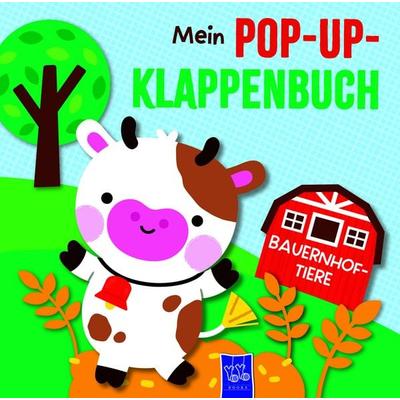 Mein Pop-Up-Klappenbuch - Bauernhoftiere, Gebundene Ausgabe von , Yoyo Books, 978-94-6524-156-2