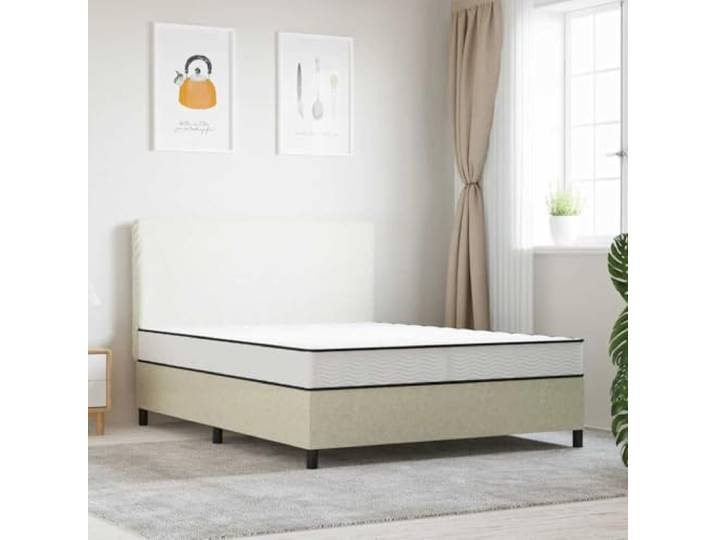 ZXQVLMRS Bonnell-Federkernmatratze 160x200 cm Federkern Mittel Atmungsaktiver Stoffbezug, Hautfreundlich, Geräuschreduzierend