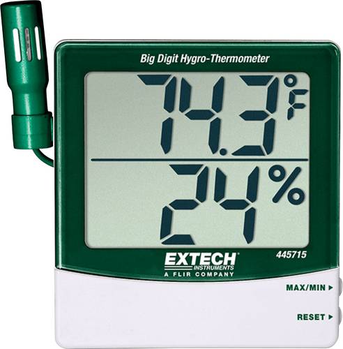 Extech 445715 Temperatur-Messgerät -10 - 60°C Luftfeuchtemessung