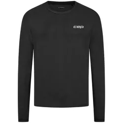 Cep Damen Core Run Shirt Long Sleeve schwarz