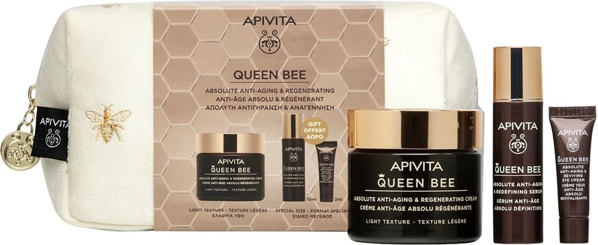 Apivita Cofre Queen Bee Crema Textura Ligera .