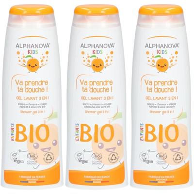 Alphanova kids Va Prendre ta Douche Apr Bio 250 ml x3 3x250 Duschgel