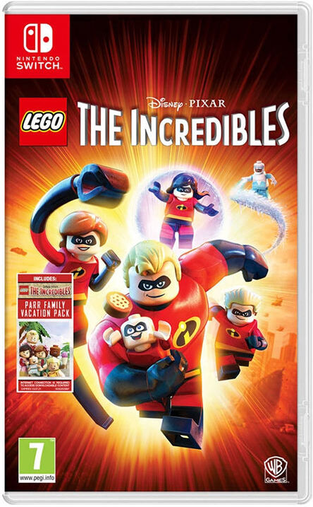 UPLOAD JOGO SWITCH LEGO INCREDIBLES