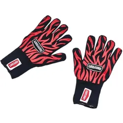 Grill Guru Grillhandschuh High Heat Gloves, Backhandschuhe + Topflappen, Schwarz
