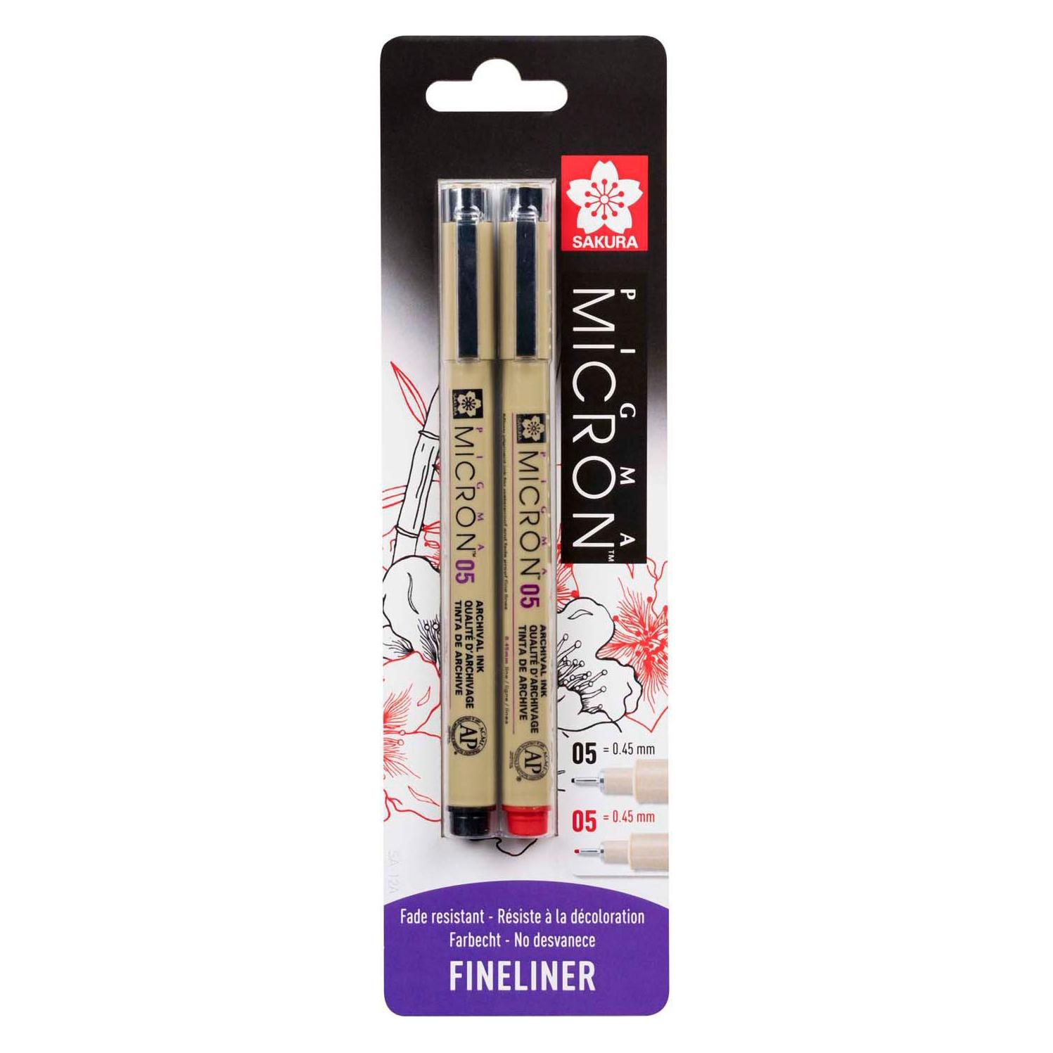 Sakura Pigma Micron 05 0,45mm 2Stücks (2x) (36538900)
