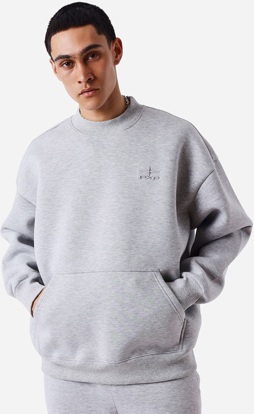 PROJECT X PARIS Outsider M - Felpa - Uomo - Grigio L