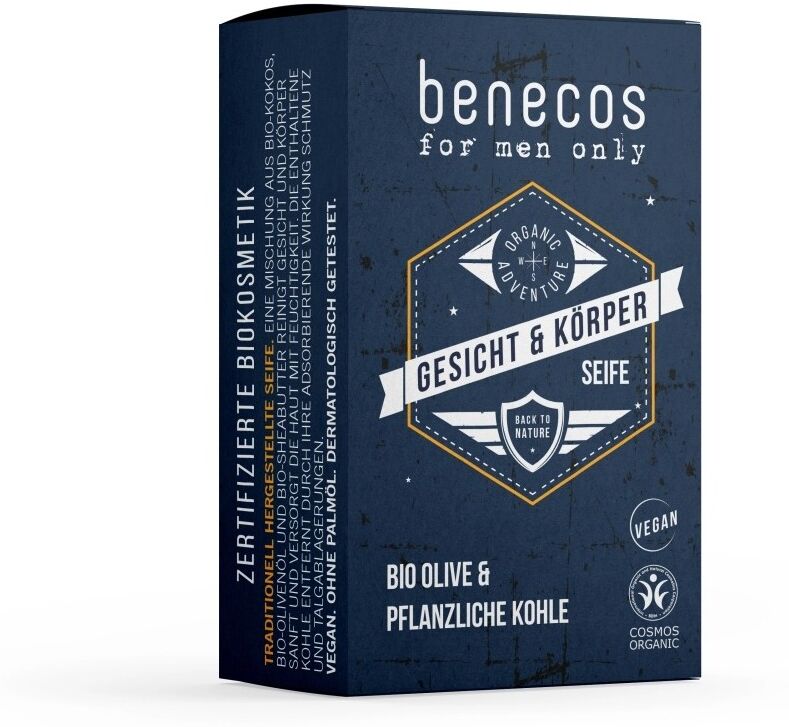 Benecos Solid Soap For Men 75 gr
