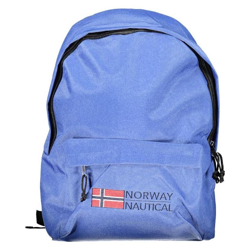 Norway 1963 Blue Polyester Men Backpack (NO-37901)