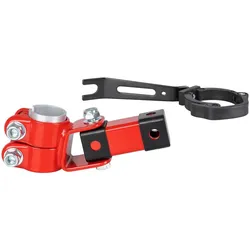 Messingschlager Sattelstützadapter-Set Trail-Gator, schwarz, silber, rot