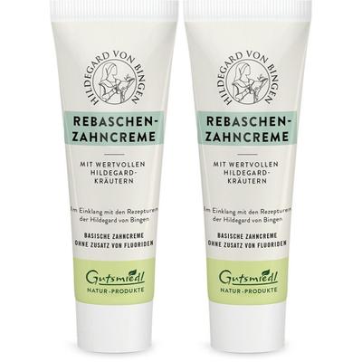 Rebaschen Zahncreme mit Kräutern 2x 2x75 ml Zahnpasta