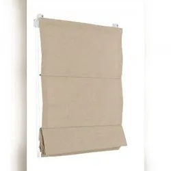 Raffrollo Faltrollo 140x240 cm Natur Jalousie Premium