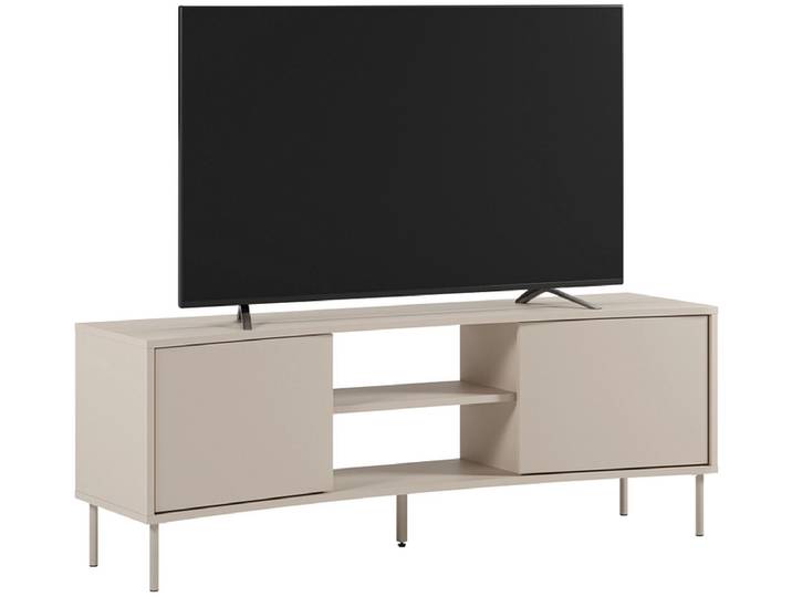 MARCKERIC TV-Möbel LEONE 150cm cremefarben