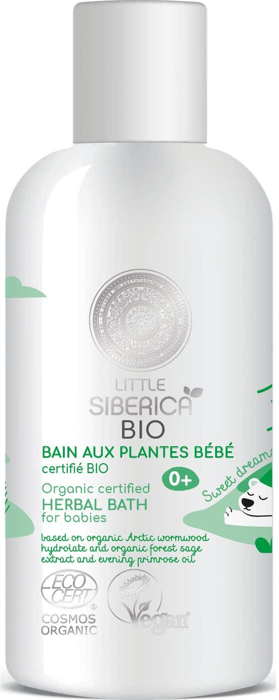 NATURA SIBERICA Baño de Hierbas Para Bebés Dulces Sueños 250 ml
