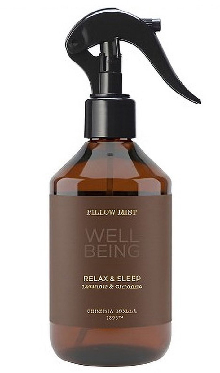 Cereria Molla 1899 Well Being Relax & Sleep Pillow Mist met Lavendel & Kamille - 250 ml
