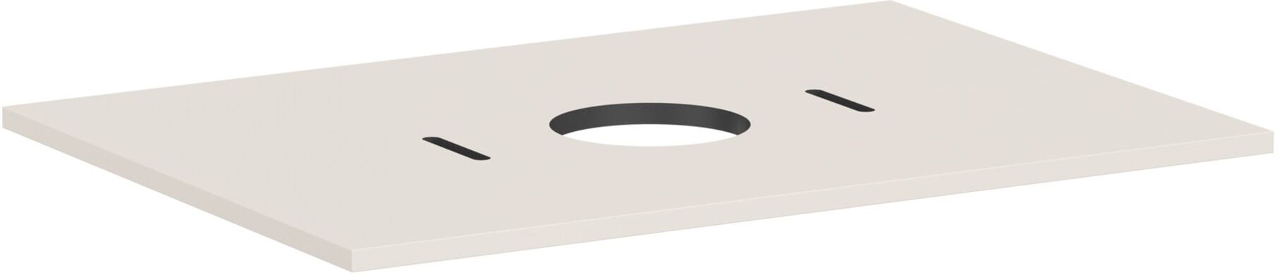 Hansgrohe Konsole Xilesa E AS mi, o. Hahnl., 780x550mm, s.beige ma (54275780)
