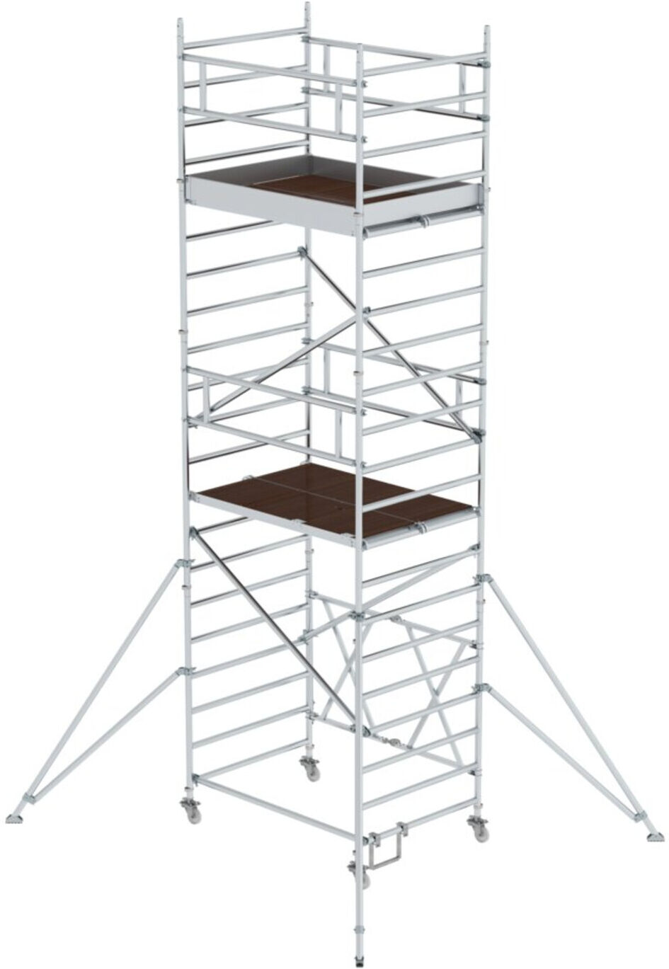 MUNK Klappgerüst Plattform-Höhe 4,80 m Größe 1,35 m x 1,80 m (115248)