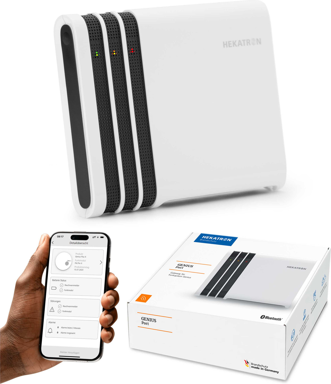 Hekatron Genius Functionaliteit Uitbreiding voor de Genius Poort