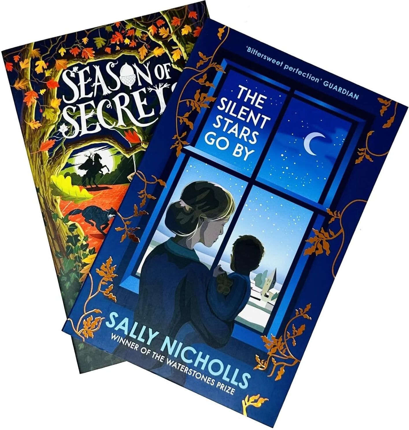 Andersen Press Sally Nicholls 2 Book Set: Season of Secrets & The Silent Stars Go By - Paperback - YA Historical Fiction - Ages 12+ - Carnegie Medal Nominee