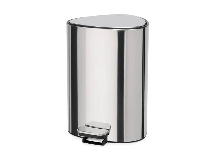 Joseph Joseph Poubelle à pédale Easystore luxe 5 L Acier inoxydable