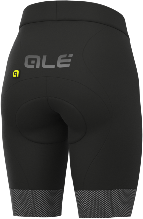 ALE' Pantaloncini ciclismo donna senza bretelle  R-EV1  GT 2.0 nero