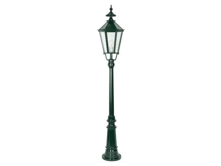 K.S. Verlichting Mastleuchte Dublin aus Aludruckguss, grün DUBLIN, dimmbar, klar / transparent, Metall