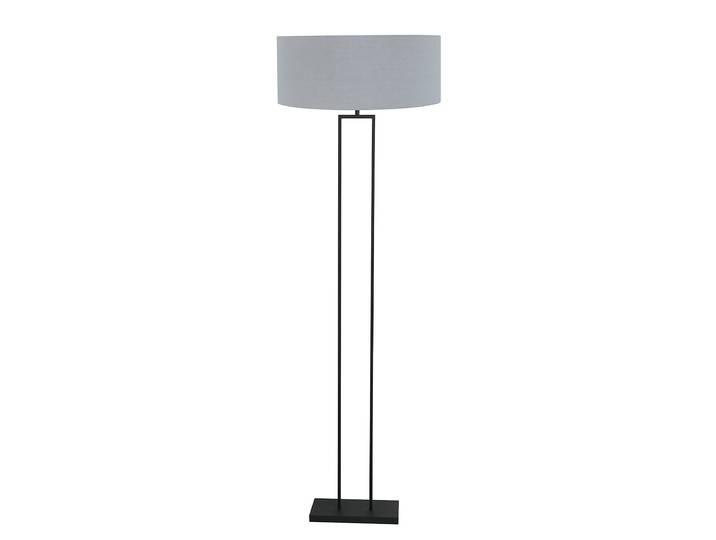 Lampadaire Stang modèle E Ø 50cm Noir/Gris Jeans E27