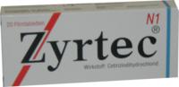 ZYRTEC 10 mg Filmtabletten 20 St