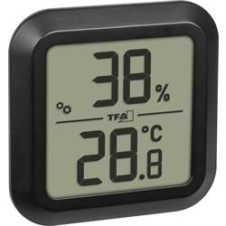 TFA Dostmann Digitales Thermo-Hygrometer zum Einbau Thermo-/Hygrometer Schwarz 30.5061.01