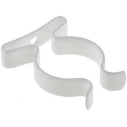 RS PRO, Zubehör Sanitärinstallation, Stahl Federklemmen ø 25.4mm, 30.16mm x 7.94