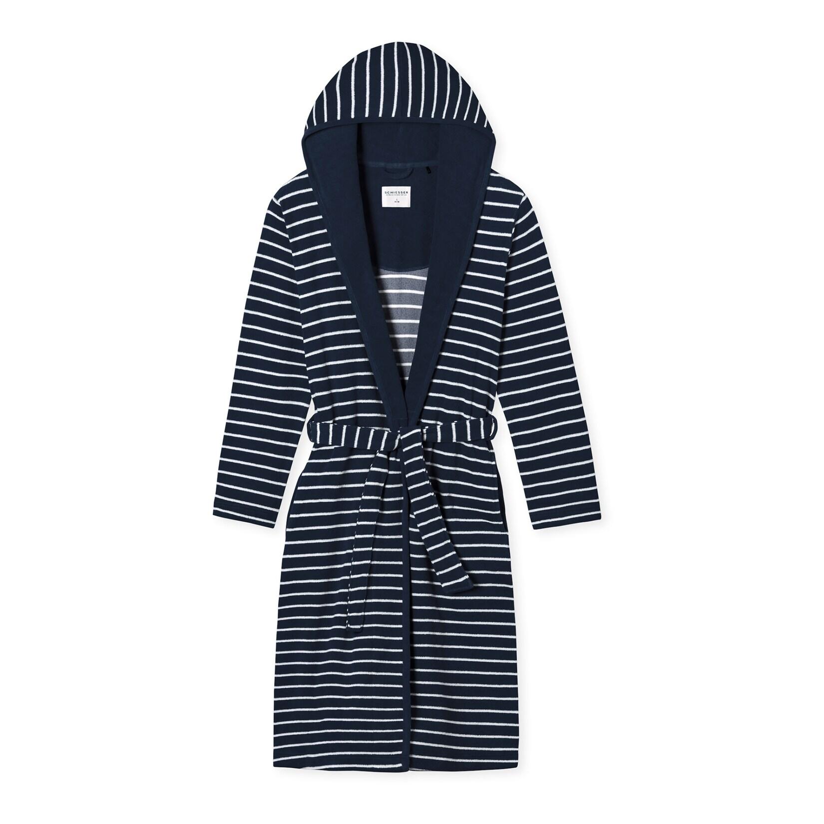 Schiesser Damen Bademantel Feather Terry 1er-Pack