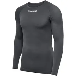 hummel hmlBL Comfort 2.0 Langarmshirt Herren 1525 - asphalt L