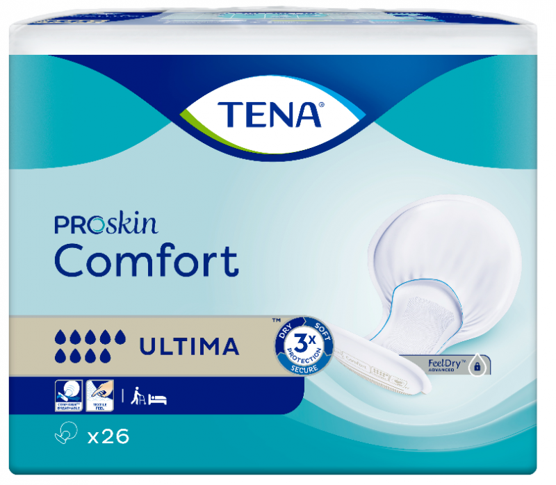 Tena Comfort Ultima - 2 paquets de 26 protections