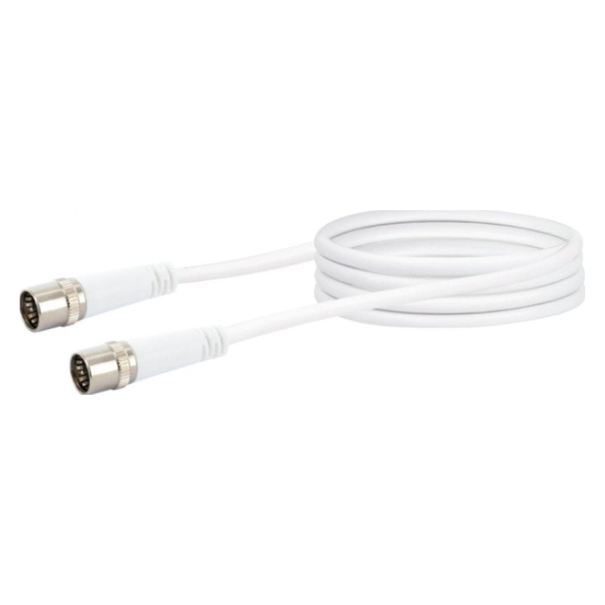 Schwaiger KDSK15 042 Koaxialkabel 1,5 m F Weiss (KDSK15042)