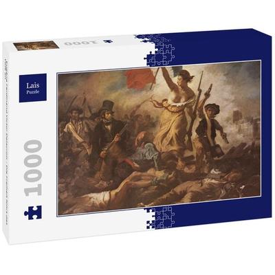 Lais Puzzle Eugène Ferdinand Victor Delacroix - Die Freiheit führt das Volk an 1000 Teile