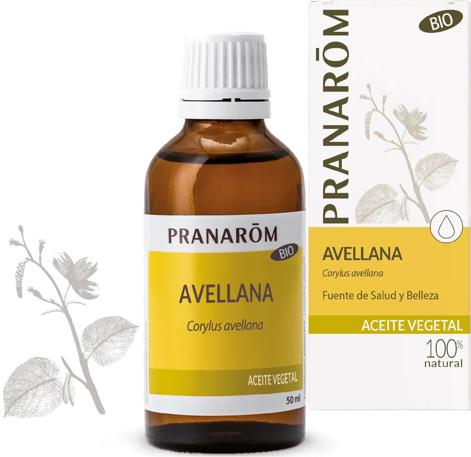 Pranarôm Aceite Vegetal de Avellana BIO 50ml