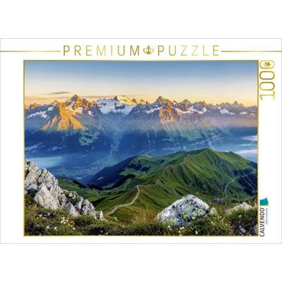 CALVENDO Puzzle Alpenmomente, die bleiben. | 1000 Teile Lege-Größe 64 × 48 cm Foto-Puzzle für glückliche Stunden, von , Calvendo Puzzle