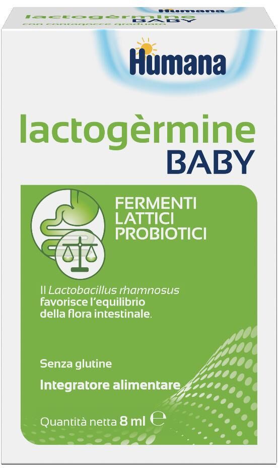 HUMANA ITALIA SpA Humana, Lactogèrmine Baby, 8 ml