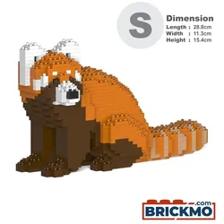 JEKCA Bricks Red Panda 01 ST19ML31