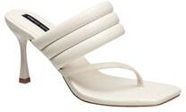 Women's Valerie Sandal by French Connection in White (Size 7 M)