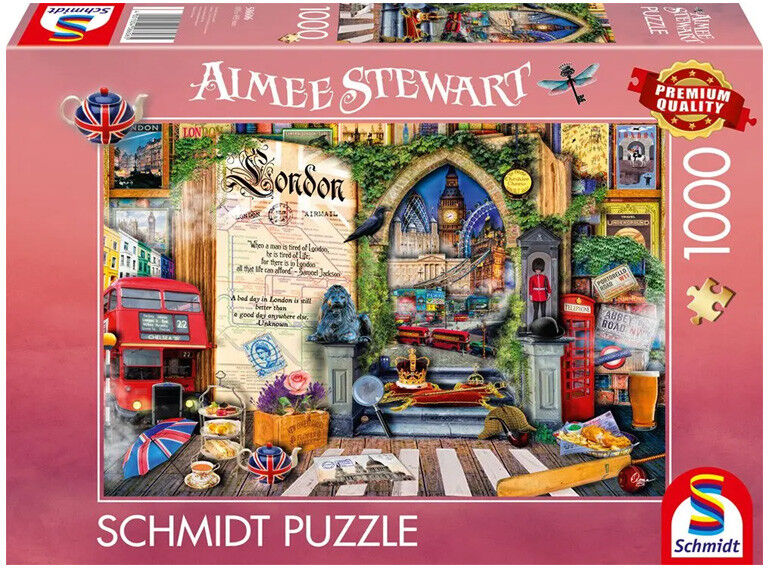 Puzzle 1000 pcs Souvenirs de Londres, Aimee Stewart - Schmidt