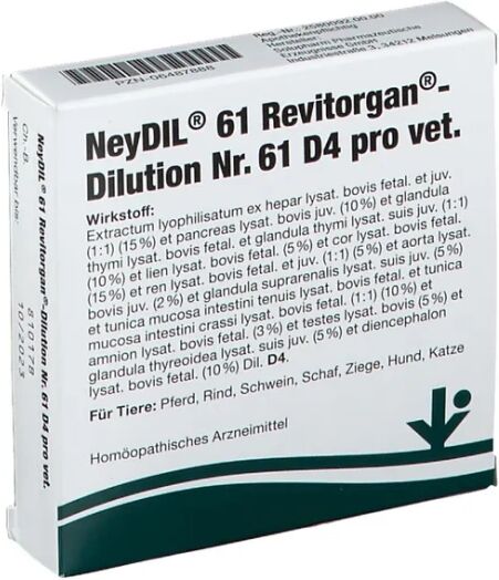 vitOrgan Neydil No.61 D4 pro vet. Ampoules 5x2ml