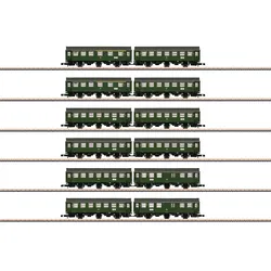 Märklin 87061 Z Set mit 6 Umbauwagen-Paaren, DB, Ep. IV