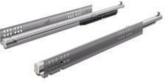 Hettich QuadroV6,9117491, extension totale avec Silent System, 250 mm gauche et droite (9117491)