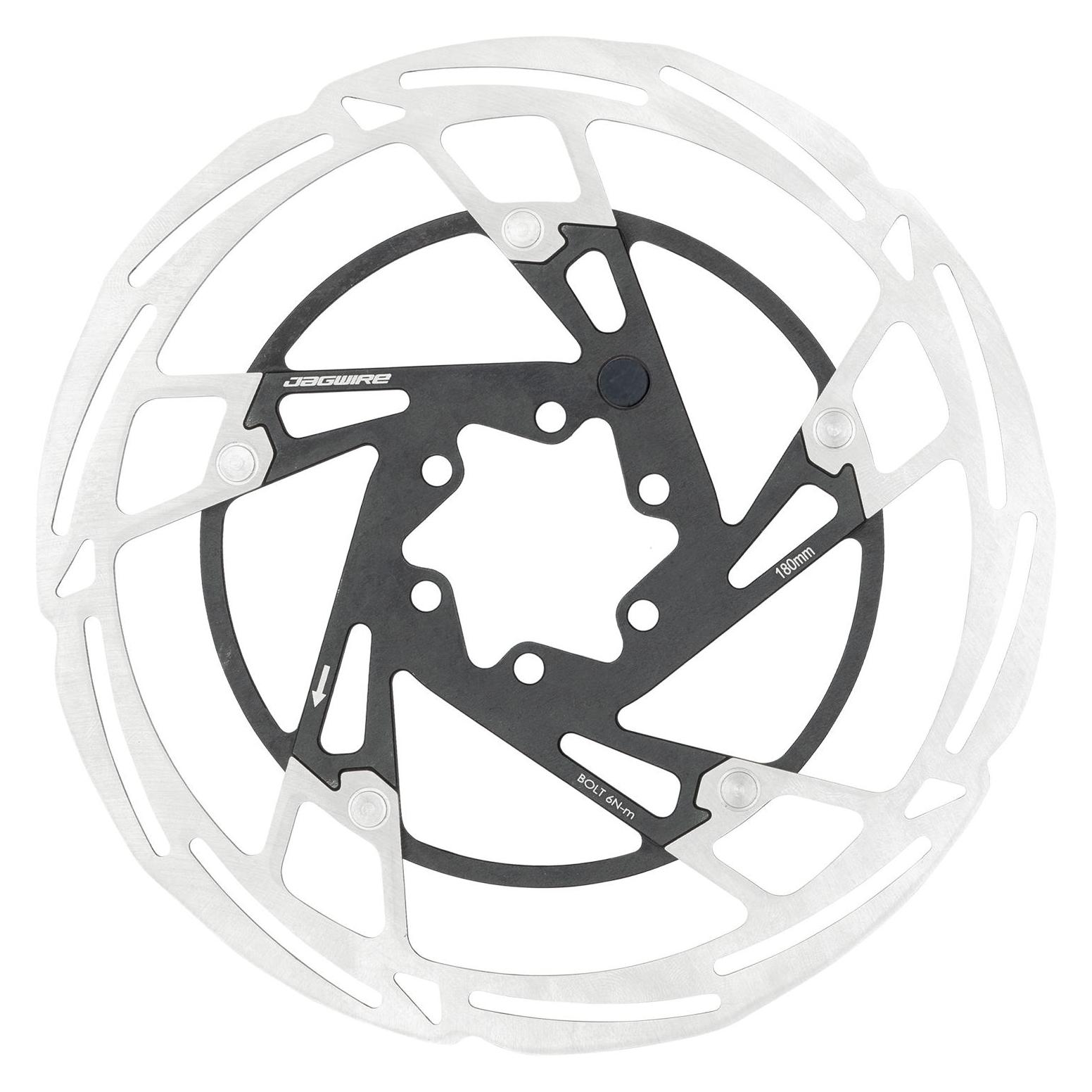 Jagwire DCR081 Pro LR2-E Disc Brake Rotor, 6-bolt, 186mm (160 mm) (JA8252)