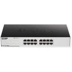 D-Link Go-Sw-16g/E (16 Ports), Netzwerk Switch, Schwarz