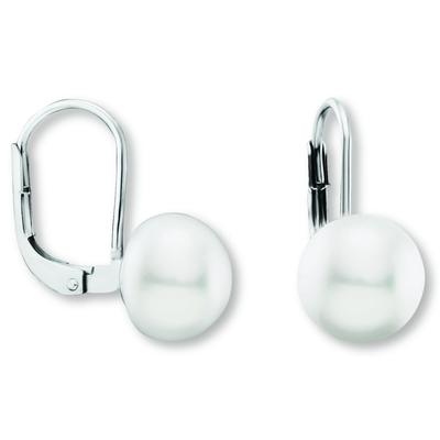 Paar Ohrhänger ONE ELEMENT "Ohrringe Ohrhänger aus 925 Silber", silber, Ohrringe, Damen, Damen, Perlen Silber 925 (Sterlingsilber), Perlen, Silber 925 (Sterlingsilber), Feine Gestaltung – ein Sinnbild mit ruhiger Eleganz