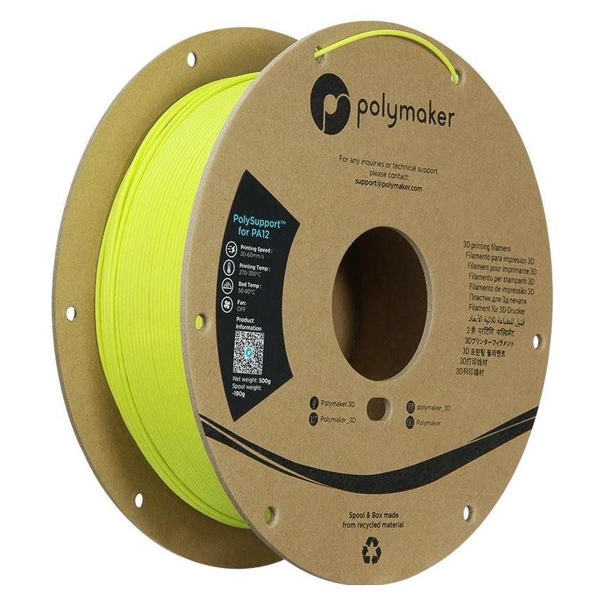 Polymaker PolySupport for PA12- Breakaway - GRASS Grün 1,75 mm 500 g (500 g, 1.75 mm) (PW01001)